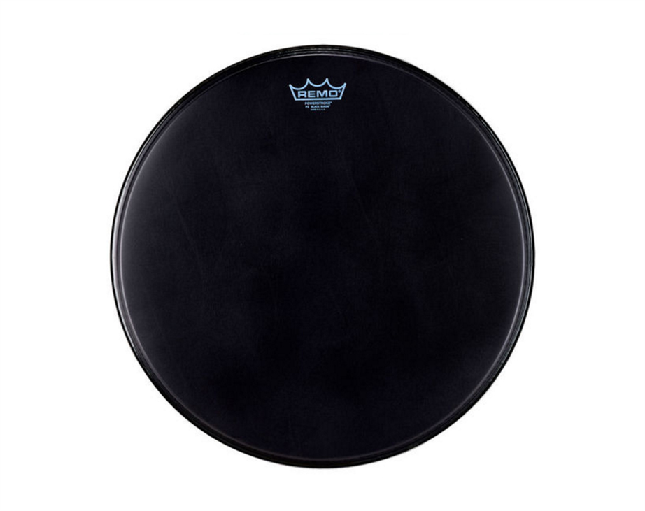 Remo P31818ES Powerstroke 3 Suede Black 18" Bass Drum