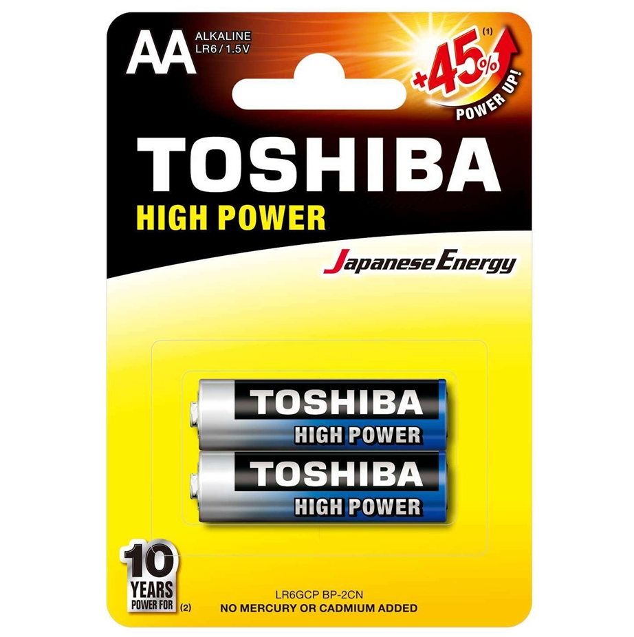 Toshiba LR6GCP BP-2 AA 2 un Battery