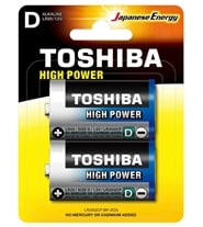 Toshiba LR20GCP BP-2 LR20 Size D Battery