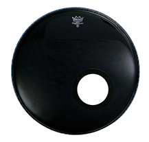 Remo P3-1018-ES-DM Powerstroke Black 18" Bass Drum