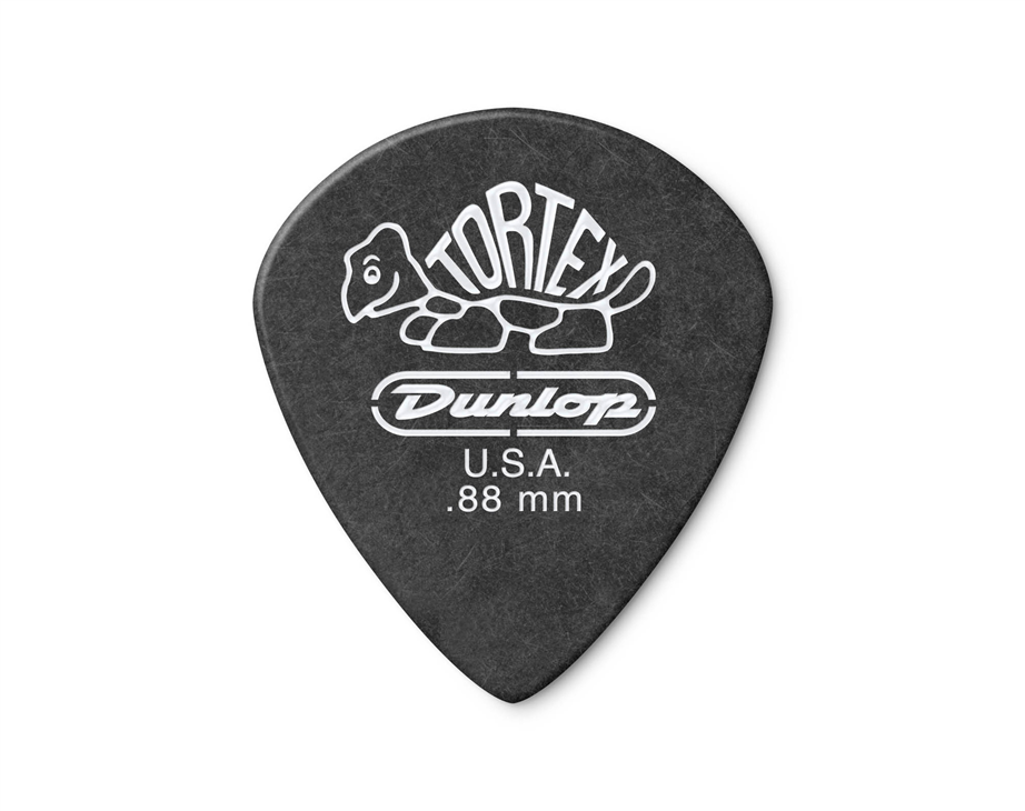Palhetas Jim Dunlop 482R Pitch Black Jazz III 0.88mm 72 UN