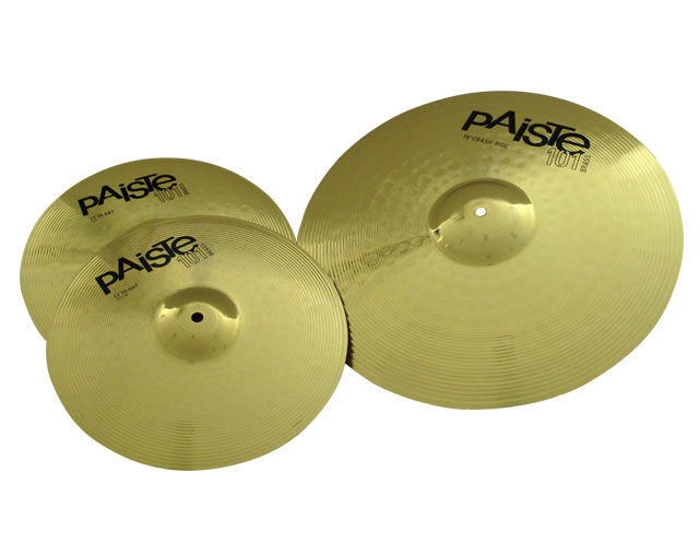 Conjunto de Pratos Paiste 101 SET1 (HH13+CR18)