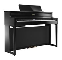 Roland HP704PE Digital Piano Polished Black