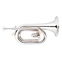 Alysée E100S Silver-Plated Bugle