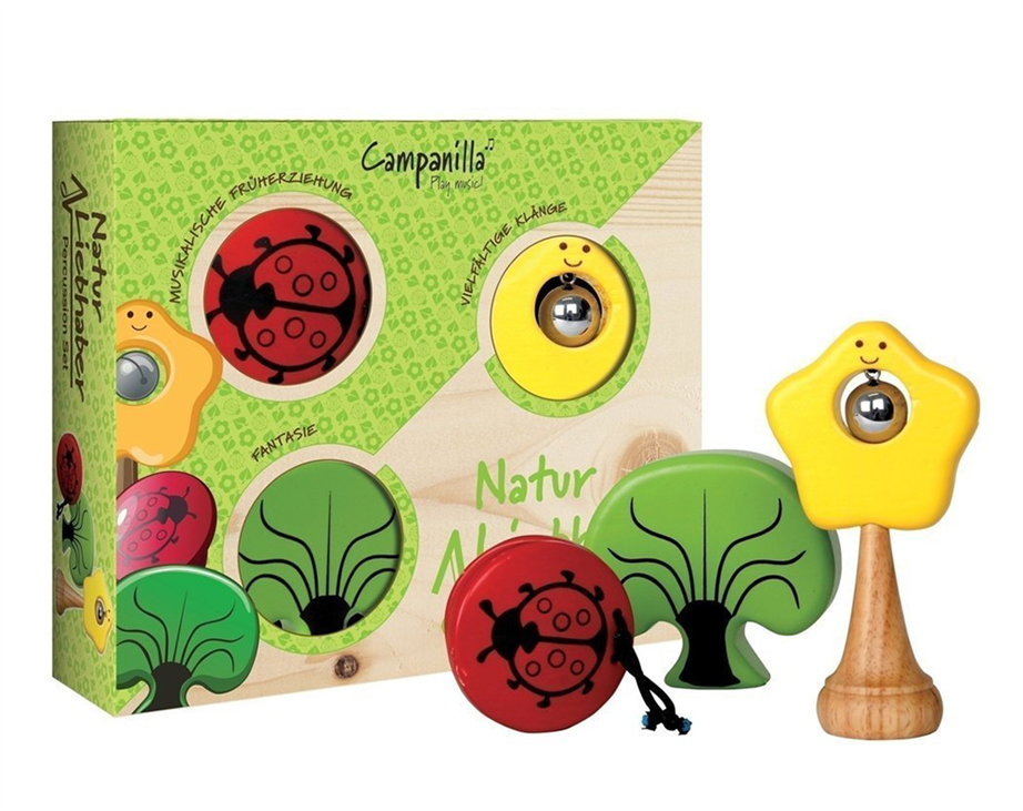 Campanilla Nature Lovers Kids 3 pack Shaker