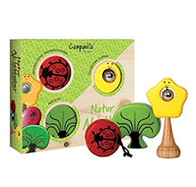 Campanilla Nature Lovers Kids 3 pack Shaker