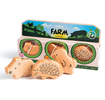Campanilla Farm Animals Kids Shaker