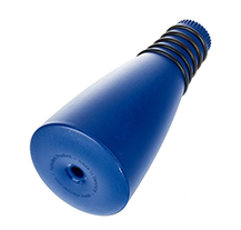 Vhizzper Warm Uo Blue Trumpet Mute