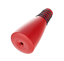 Vhizzper Warm Uo Red Trumpet Mute