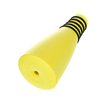 Vhizzper Warm Uo Yellow Trumpet Mute