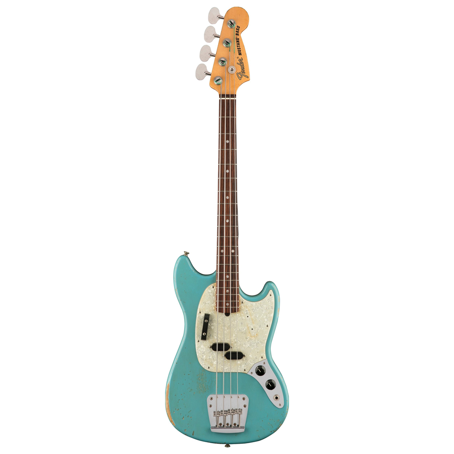 Fender JMJ Road Worn® Mustang® Bass Daphne Blue | Ludimusic