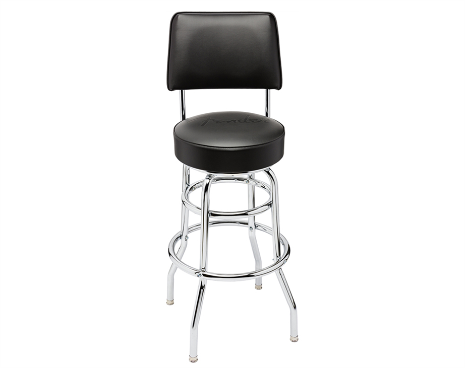 Fender Blackout Backrest Barstool 30"