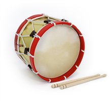Adamastor Brass Shell Natural Head Traditional Tom 14"