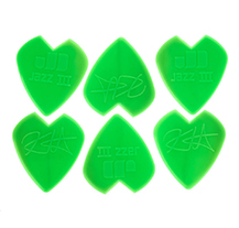 Jim Dunlop Jazz III Kirk Hammett 1.38mm Signature Pick 6-Un Pack