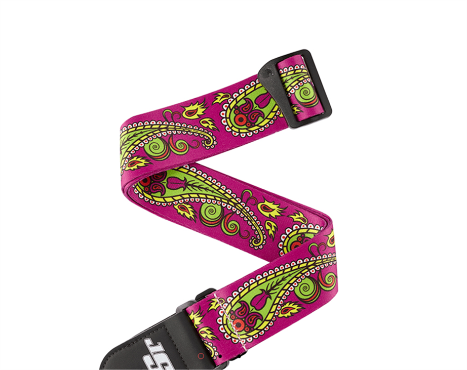 D'Addario 50JS14 Paisley Purple Guitar Strap
