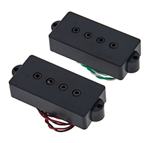 Dimarzio DP122BK Black Pickup for bass guitar