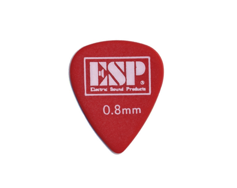 ESP Polyacetal Red 0.88mm Picks