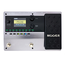 MOOER GE150 Effects Pedalboard