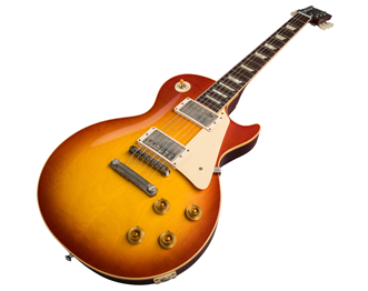 Guit elect Gibson Les Paul 1958 Standard Reissue VOS Washed Cherry