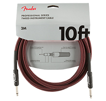 Fender Professional Series Red Tweed 3mt Instrument Cable