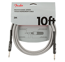 Fender Professional Series White Tweed 3mt Instrument Cable
