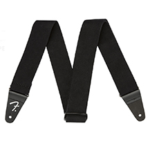 Fender Supersoft Black Guitar Strap