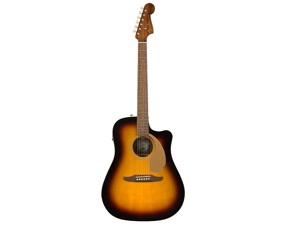 Guitarra Electroacústica Fender Redondo Player Sunburst