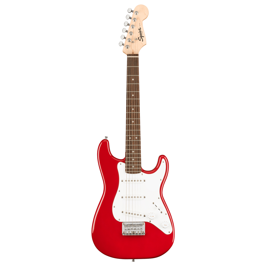 fender squier strat red