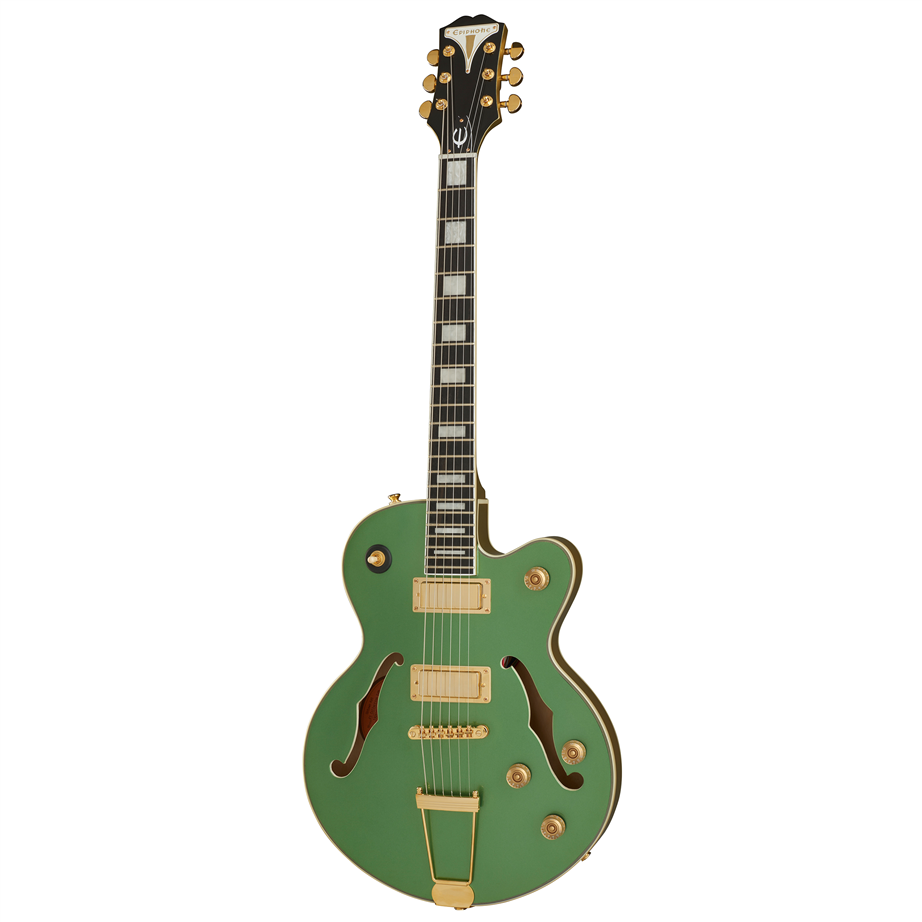 Epiphone uptown kat es shop emerald green