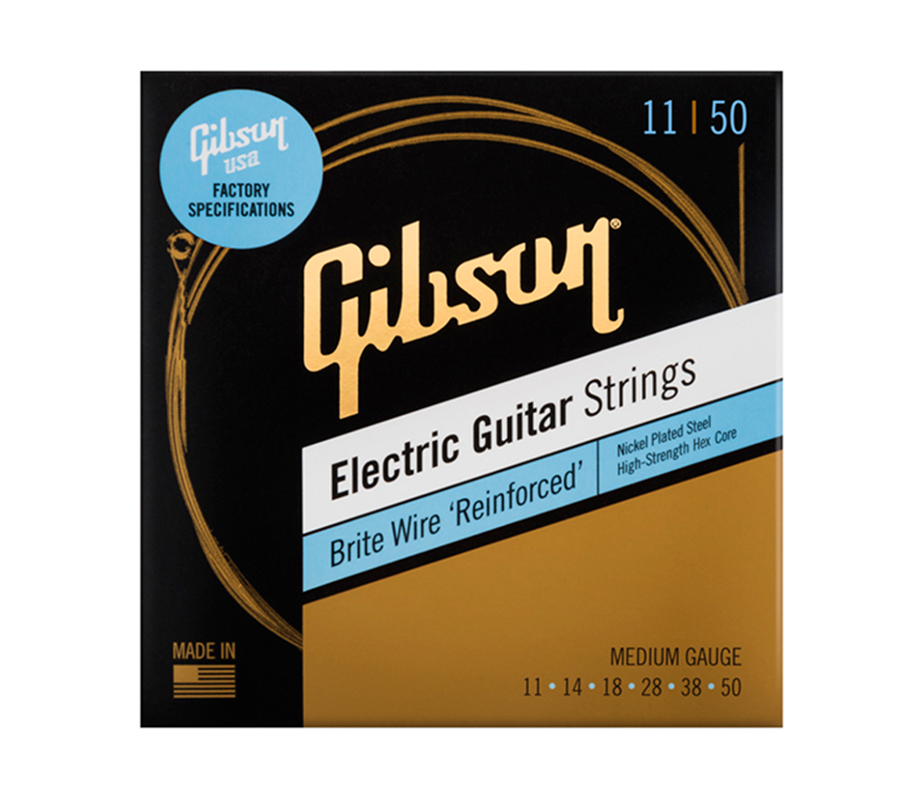 Gibson SEG-BWR11 Brite Wire Reinforced 011-050 Electric guitar strings