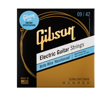 Gibson SEG-BWR9 Brite Wire Reinforced 009-042 Electric guitar strings