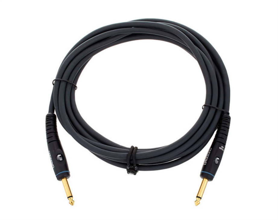 Cabo instrumento D Addario PW G 15 4 5mts Preto Ludimusic