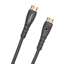 Daddario PW-MD-10 3,05mt Black Midi Cable