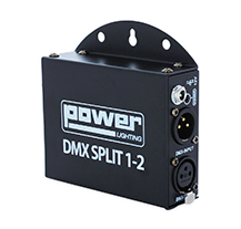 PowerLighting SPLIT 1-2 DMX Splitter