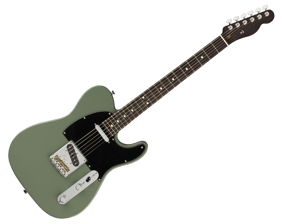 fender limited edition american professional telecaster in antique olive