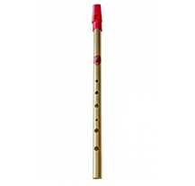 Flageolet Sib Red Mouthpiece PennyWhistle