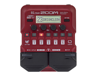 Zoom B1 Four Bass Multi-Effects Processor | Ludimusic