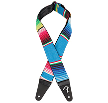 Fender Serape Strap - Blue Multi 2" Guitar Strap
