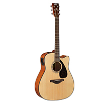 Yamaha FGX800C Natural Acoustic Electric Guitar