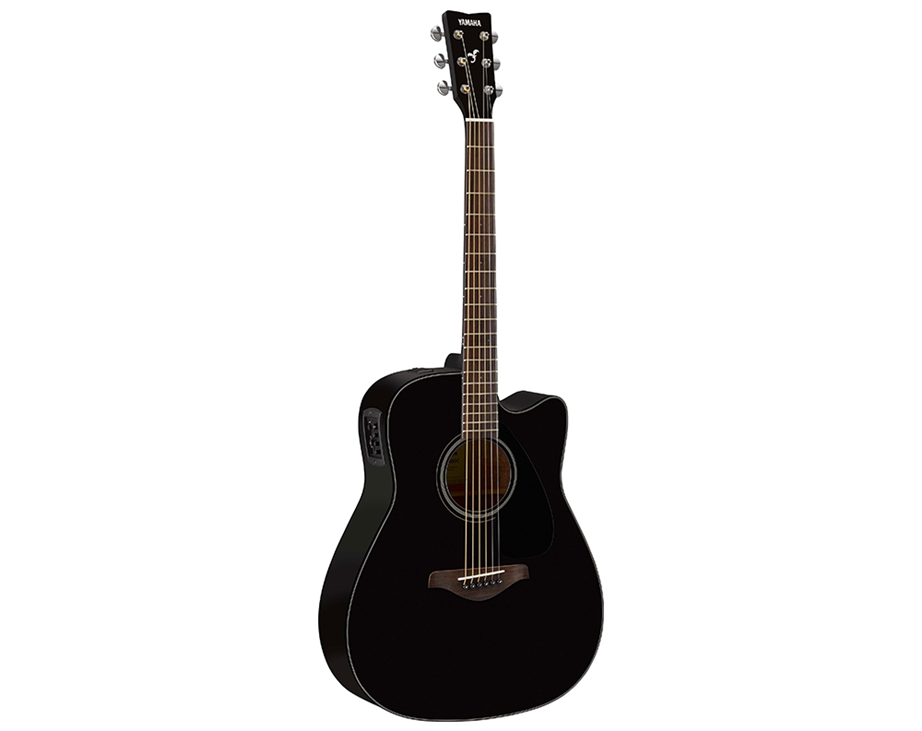 Guitarra Electroacústica Yamaha FGX800C Negro