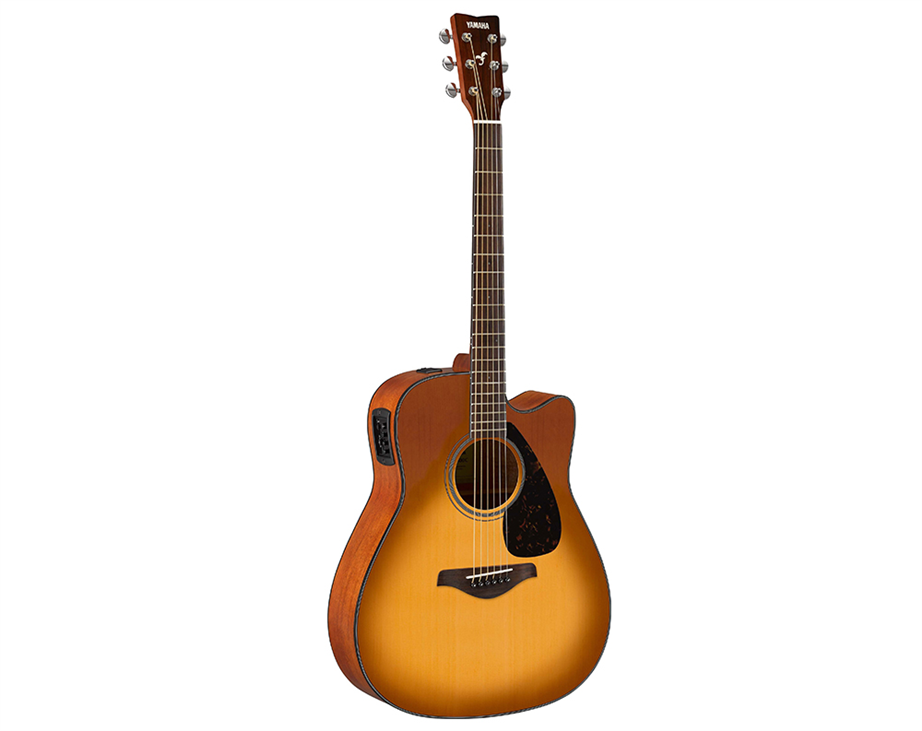 Yamaha FGX800C Sandburst Acoustic Electric Guitar