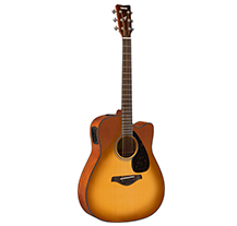 Yamaha FGX800C Sandburst Acoustic Electric Guitar
