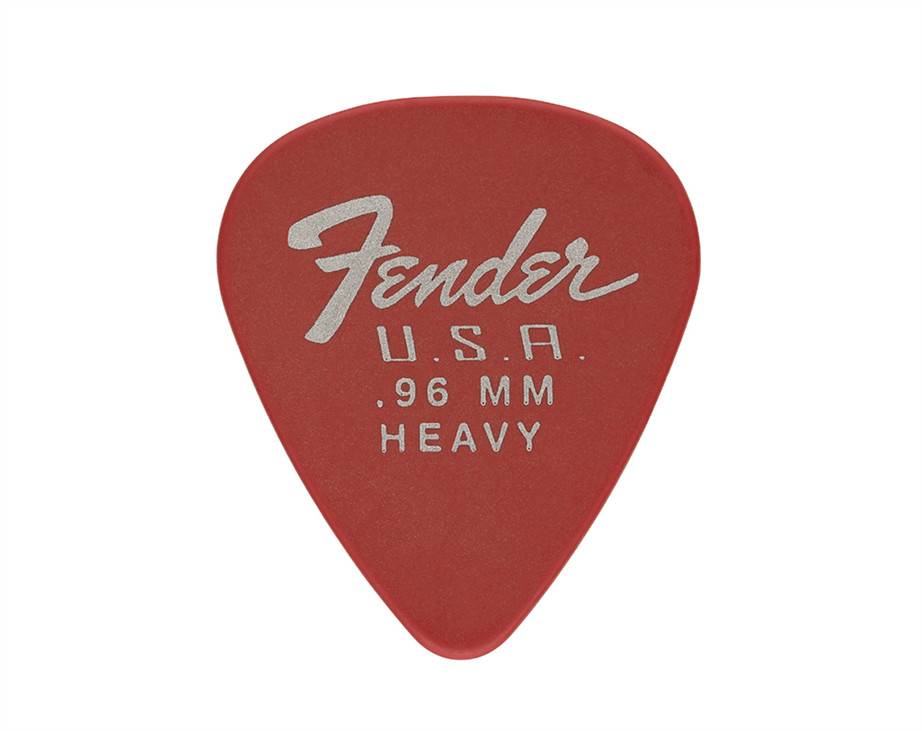 Fender 351 Dura-Tone Fiesta Red Picks