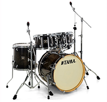Tama Superstar Classic CL50RS Transparent Black Burst Drumkit