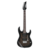 Ibanez GRX70QA Trans Black Sunburst