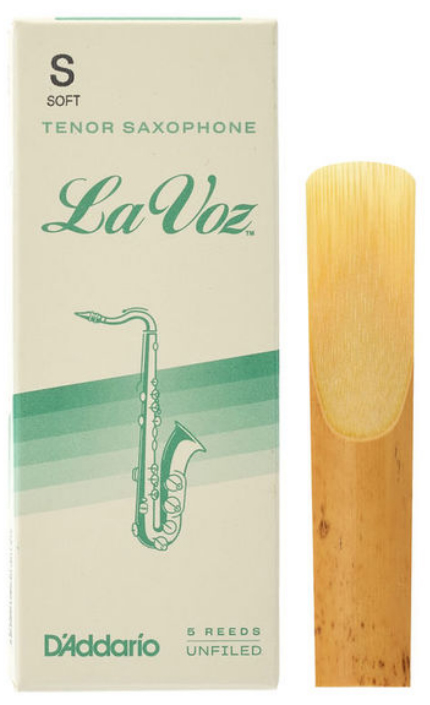 Palheta Sax Tenor Soft Daddario La Voz 5 uni