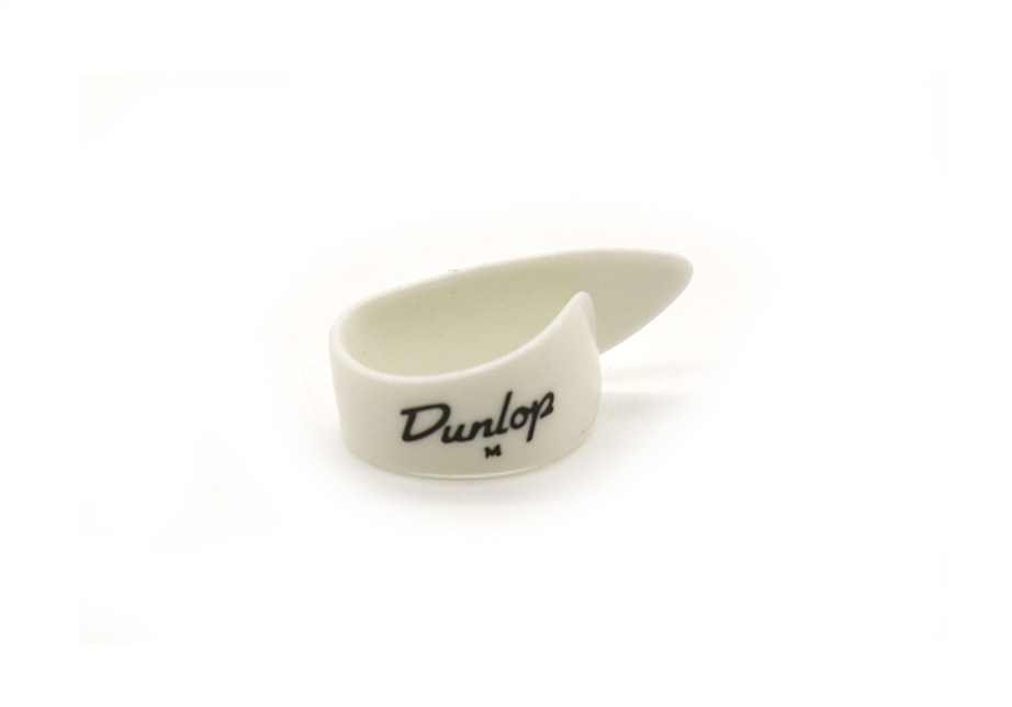 Jim Dunlop 9012LH Medium White Left Hand Thumb Pick