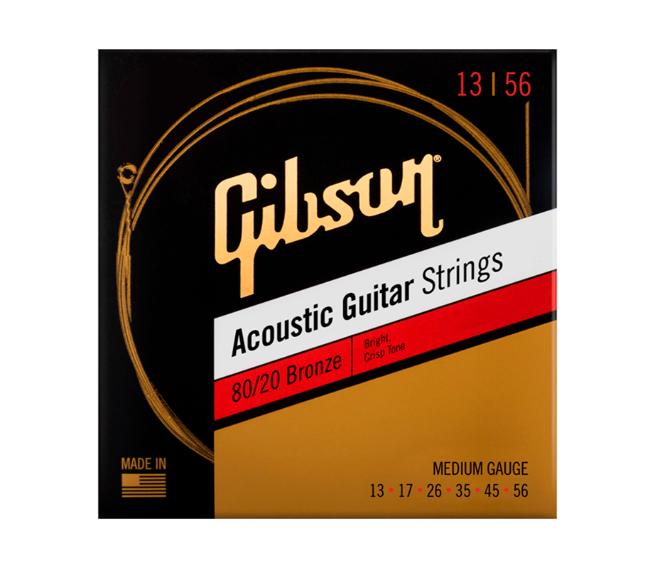 Gibson SAG-BRW13 Bronze 013-056 Acoustic Guitar String Set