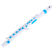 Nuvo JFlute 2.0 White / Blue Transverse Flute