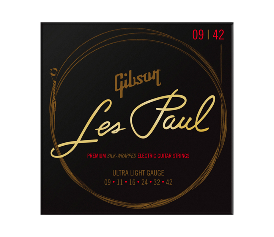 Gibson SEG-LES9 Premium Ultra Light 009-042 Electric guitar strings
